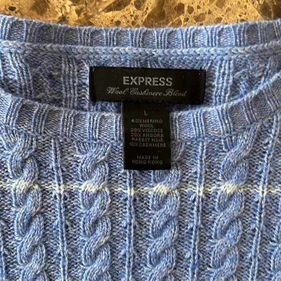 EUC-Express Wool Cashmere Blend Sweater - Picture 2 of 4